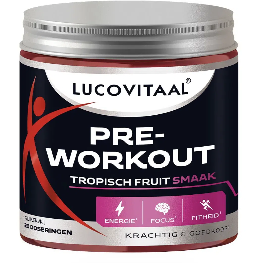pre-workout supplement korting